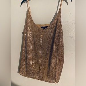 Sequin tank top